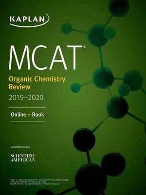 cover image of MCAT Organic Chemistry Review 2019-2020